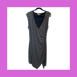 Jersey faux-wrap dress - gorgeous & comfortable to wear all day long!